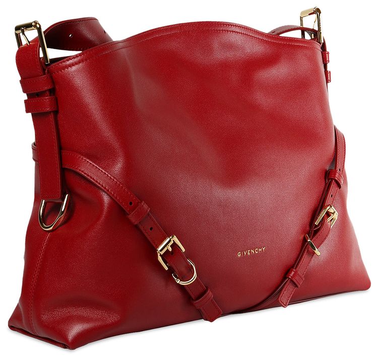 Givenchy Voyou Medium Bag Dark Red