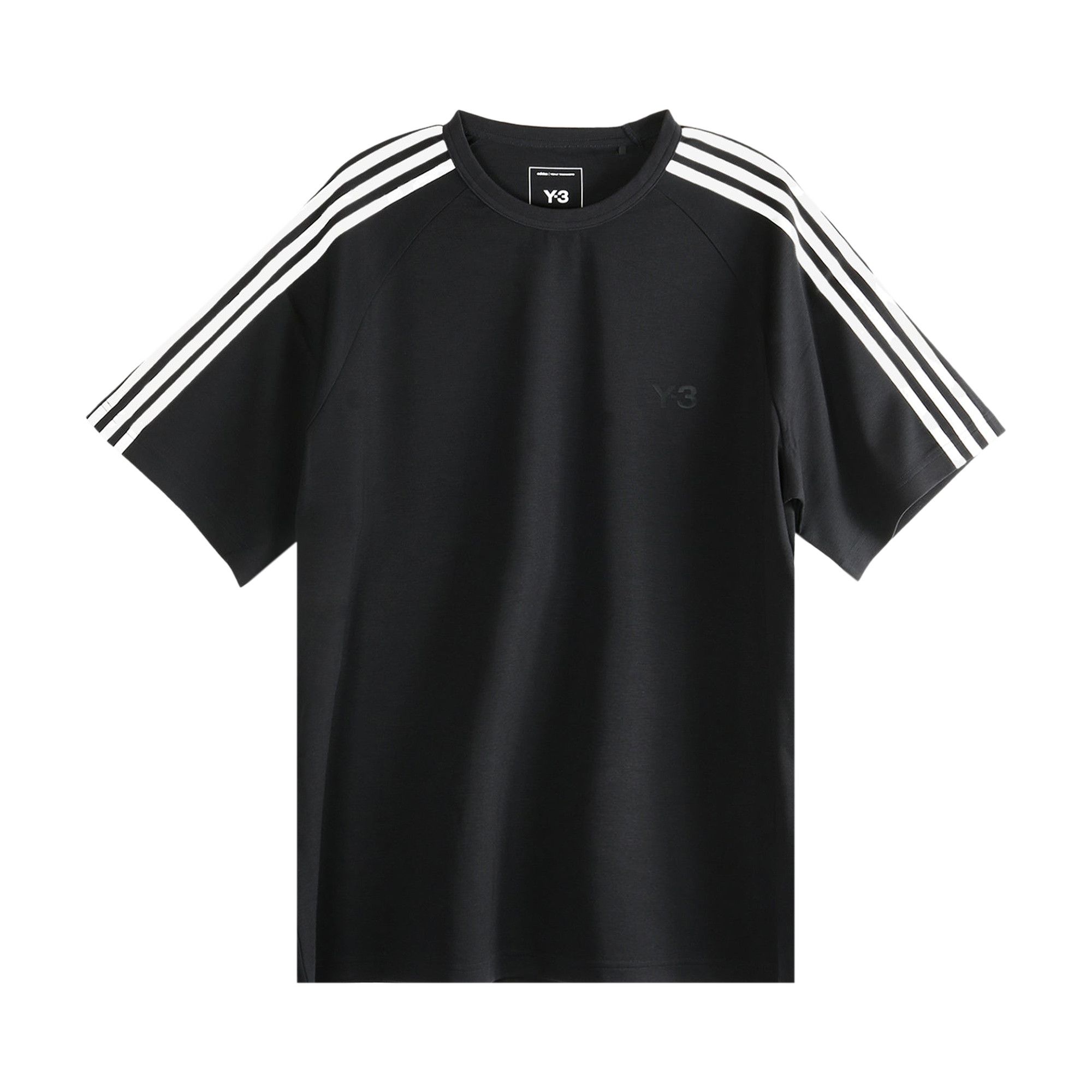 Buy Y-3 3 Stripes Short-Sleeve Tee 'Black' - JW7352 | GOAT