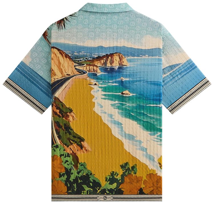 Kith x Giorgio Armani Malibu Short Sleeve Thompson Camp Collar Shirt Multi
