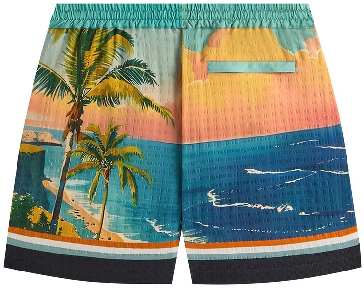 Kith x Giorgio Armani Ornamental Print Active Short Multi