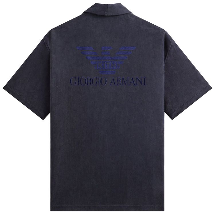 Kith x Giorgio Armani Short Sleeve Thompson Crossover Shirt Nocturnal