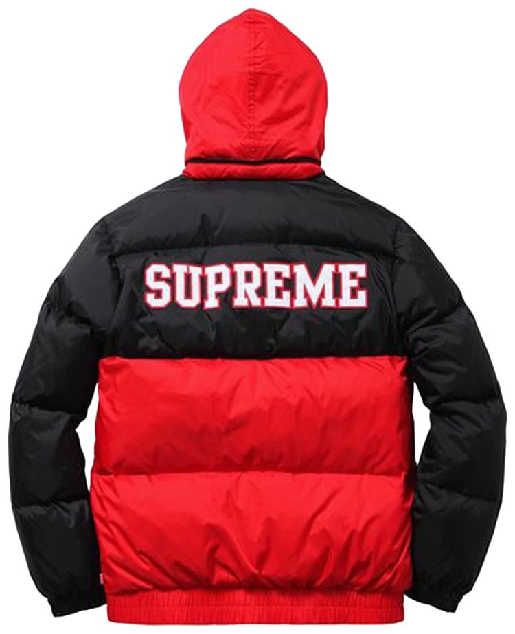 Supreme Reversible Puffy Jacket Red