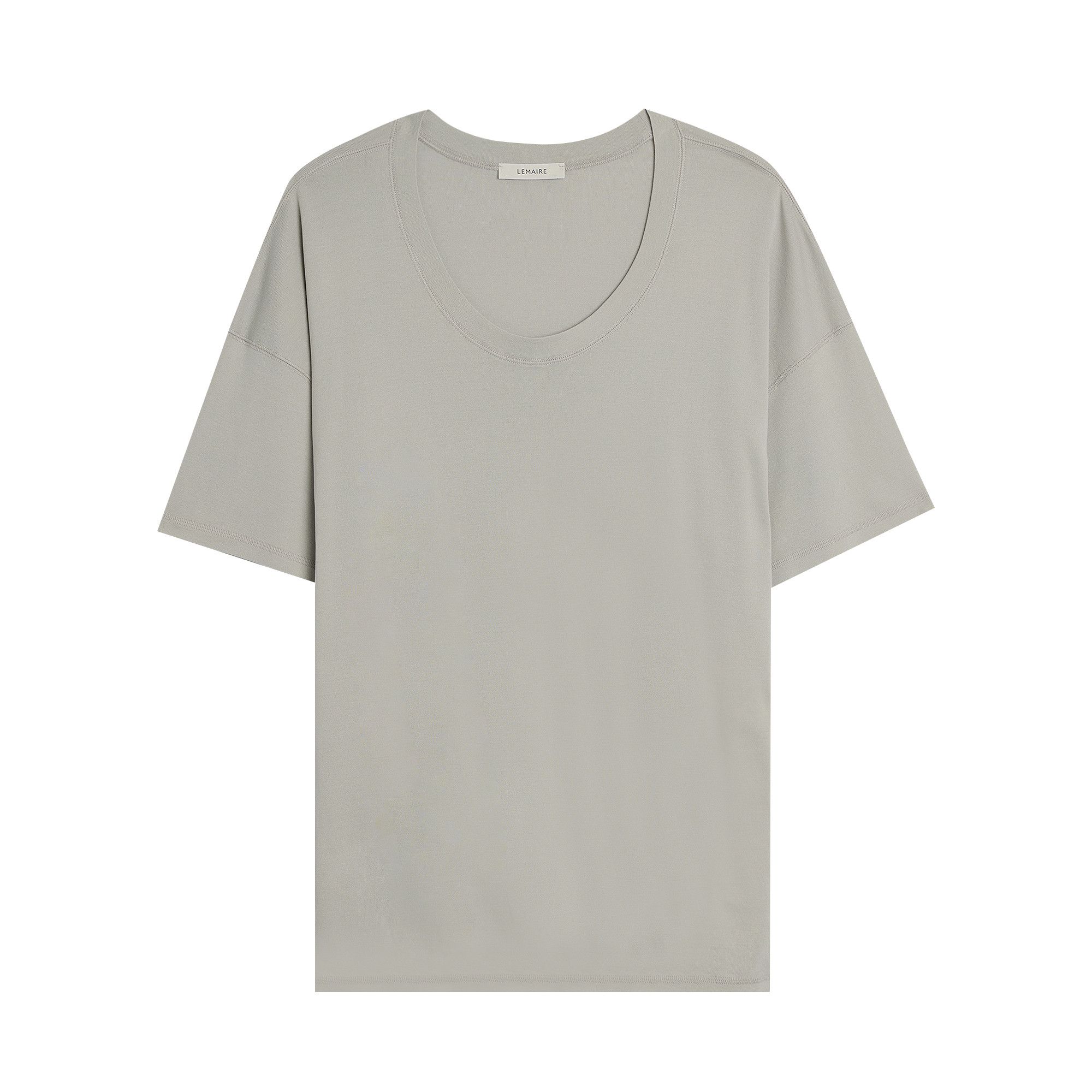 Tシャツ・カットソー LEMAIRE TO1146.LJ1016 Shirts Buy Lemaire Rib T-Shirt 'Blue Grey' - TO1146 LJ1016 BK942 | GOAT