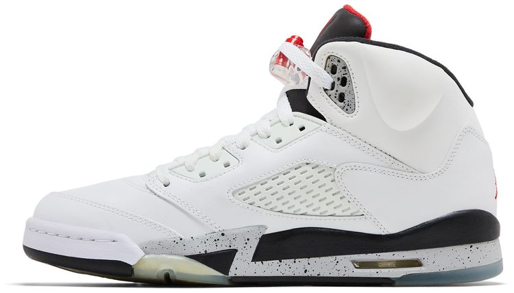 Air Jordan 5 Retro GS White Cement