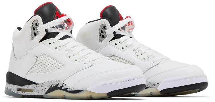 Air Jordan 5 Retro GS White Cement