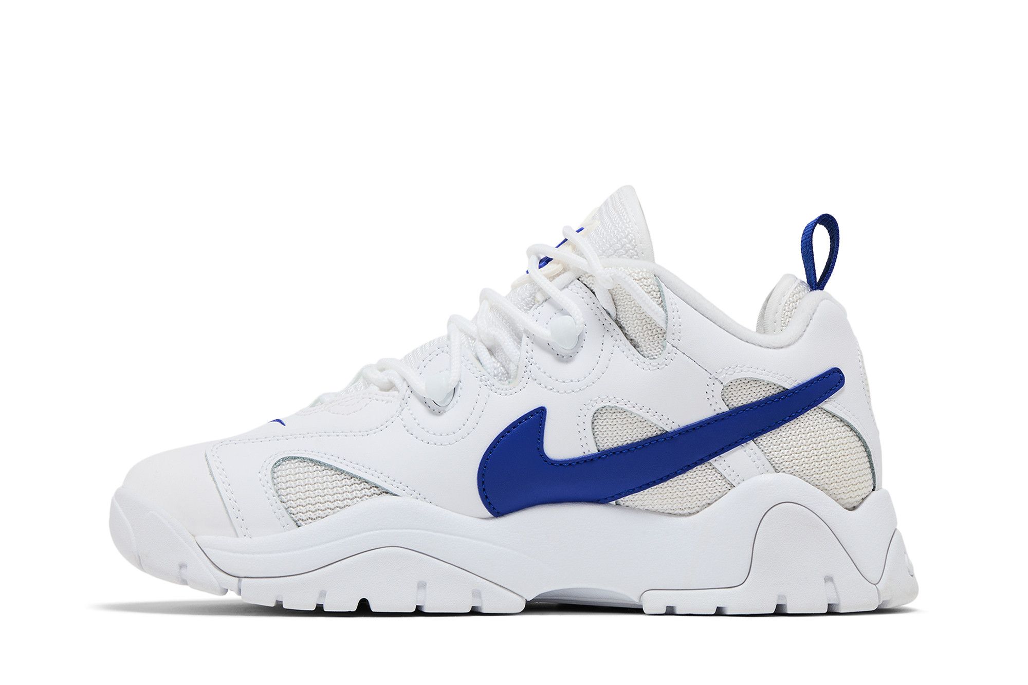 NIKE AIR BARRAGE LOW \"WHITE/BLUE\" 27.5㎝ Air Barrage Low 'White Blue' - Nike - CD7510 100 | Flight Club