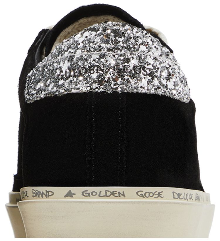 Golden Goose Wmns Hi Star Black Silver