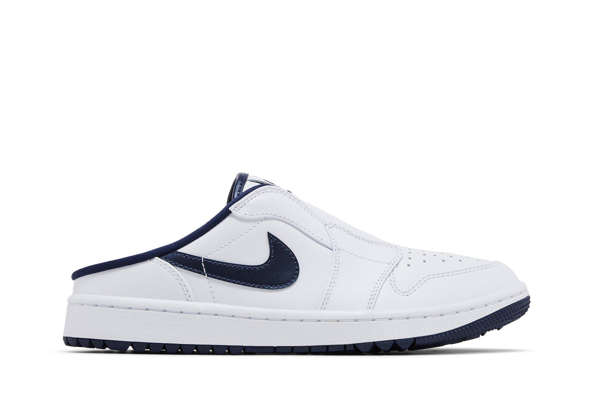 Buy Air Jordan 1 Mule Golf 'White Midnight Navy' - FJ1214 103 | GOAT
