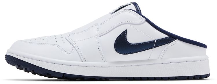 Air Jordan 1 Mule Golf White Midnight Navy