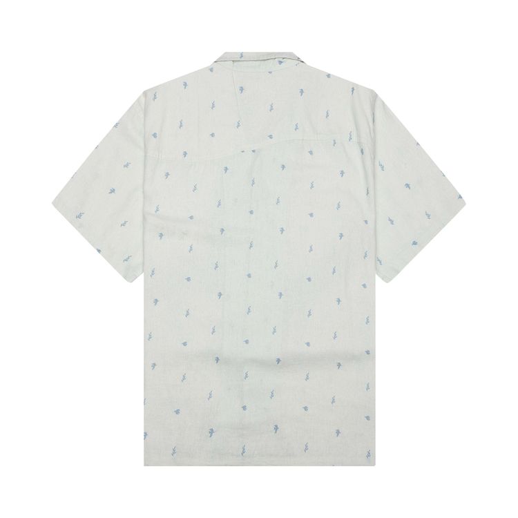 Museum of Peace  Quiet Doves Linen Button Up White