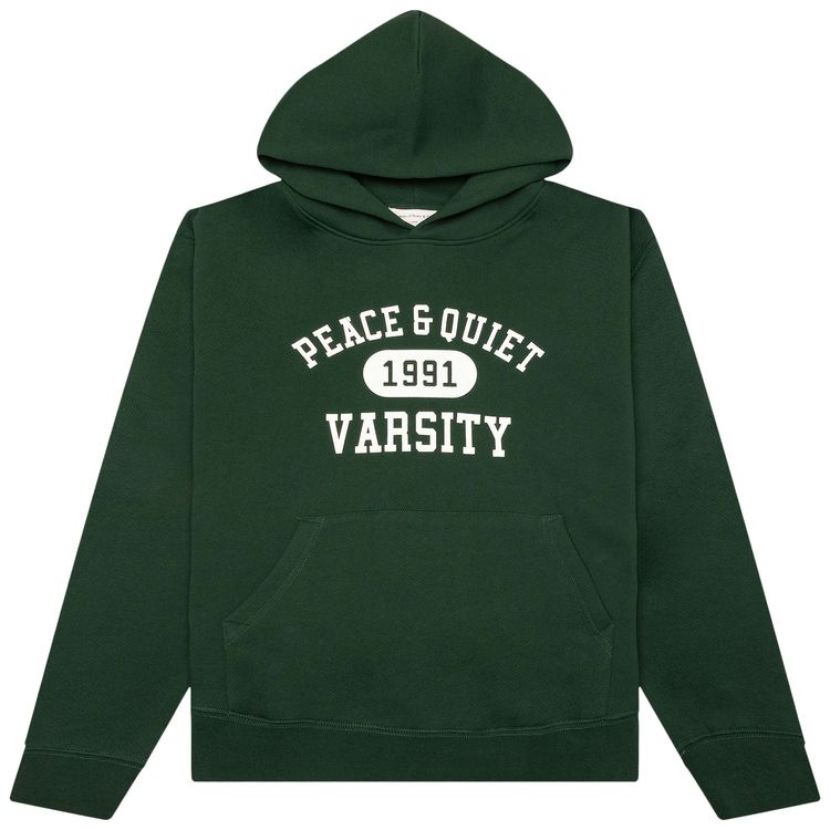 Museum of Peace  Quiet Varsity Hoodie Forest