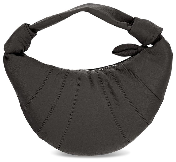 Lemaire Mini Fortune Croissant Bag Dark Chocolate