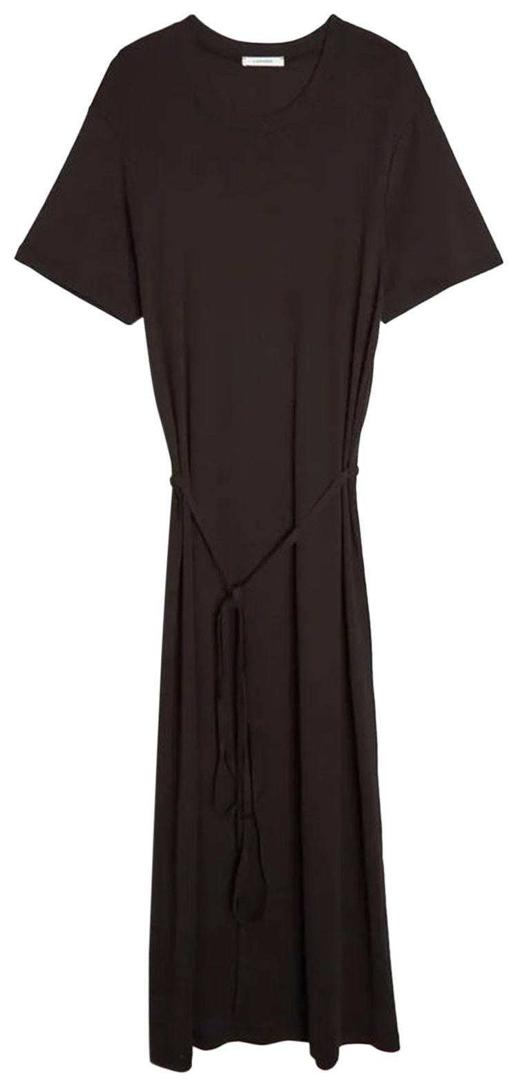 Lemaire Rib Long Sleeve Top Squid Ink