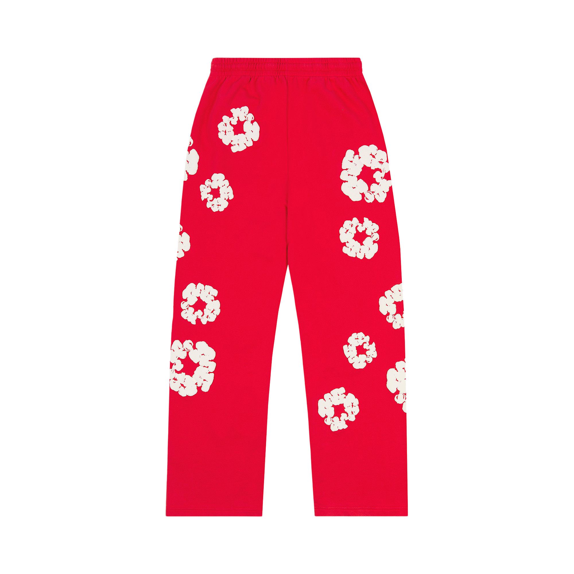 Buy Denim Tears Cotton Wreath Baggy Sweatpants 'Red