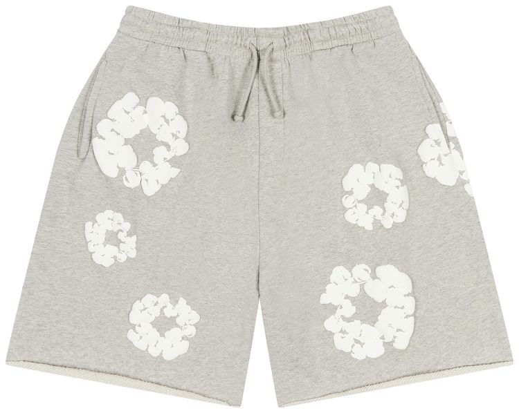 Denim Tears Cotton Wreath Sweatshorts Grey