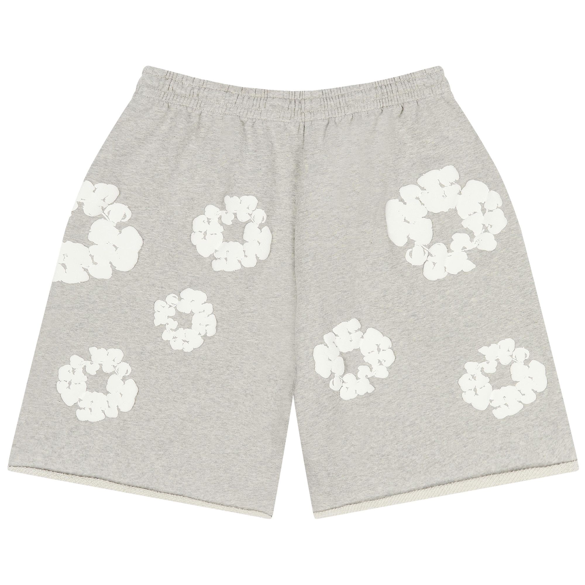 Buy Denim Tears Cotton Wreath Sweatshorts 'Grey' - SS25BRS2952055