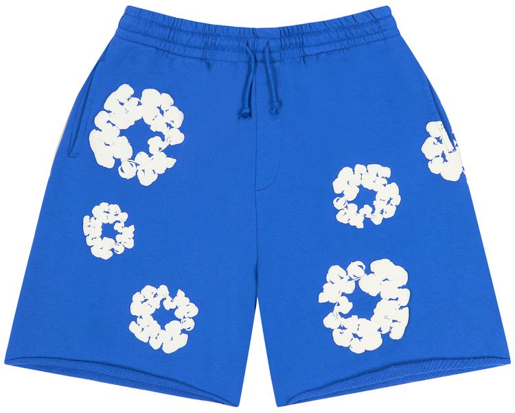 Denim Tears Cotton Wreath Sweatshorts Blue