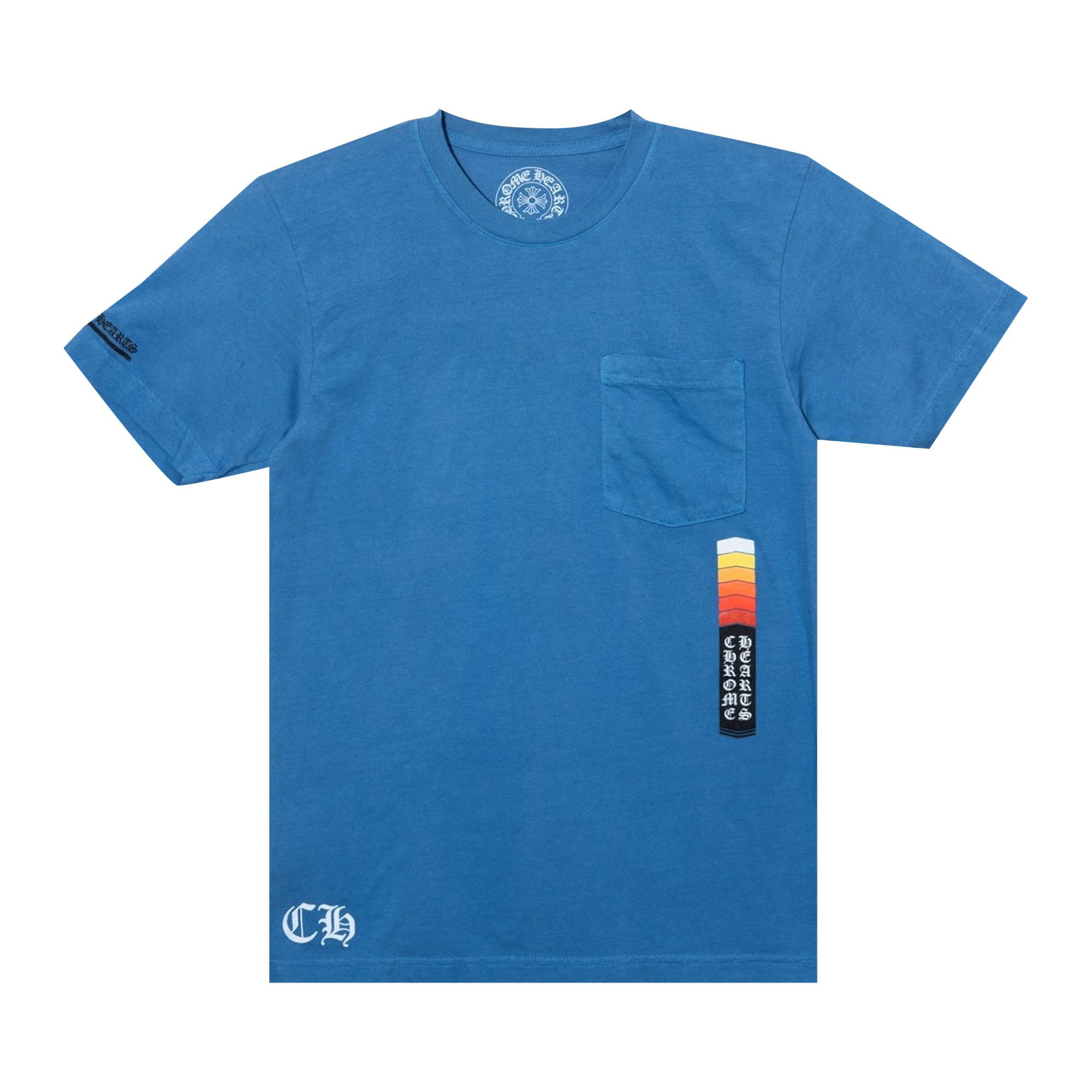 Buy Chrome Hearts Turbo Boost Tee 'Blue' - 01383 1SS2504CHTBTB