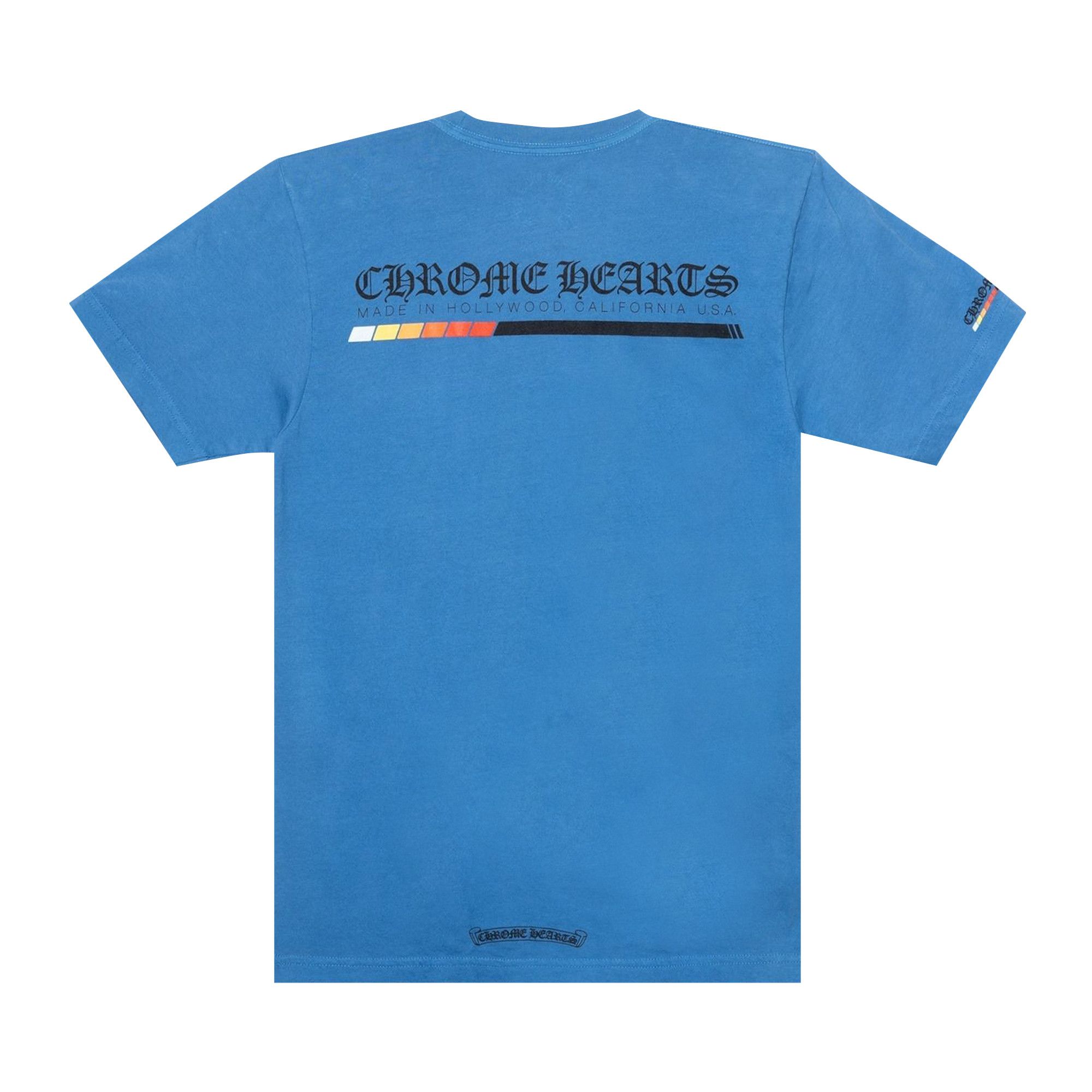 Buy Chrome Hearts Turbo Boost Tee 'Blue' - 01383 1SS2504CHTBTB