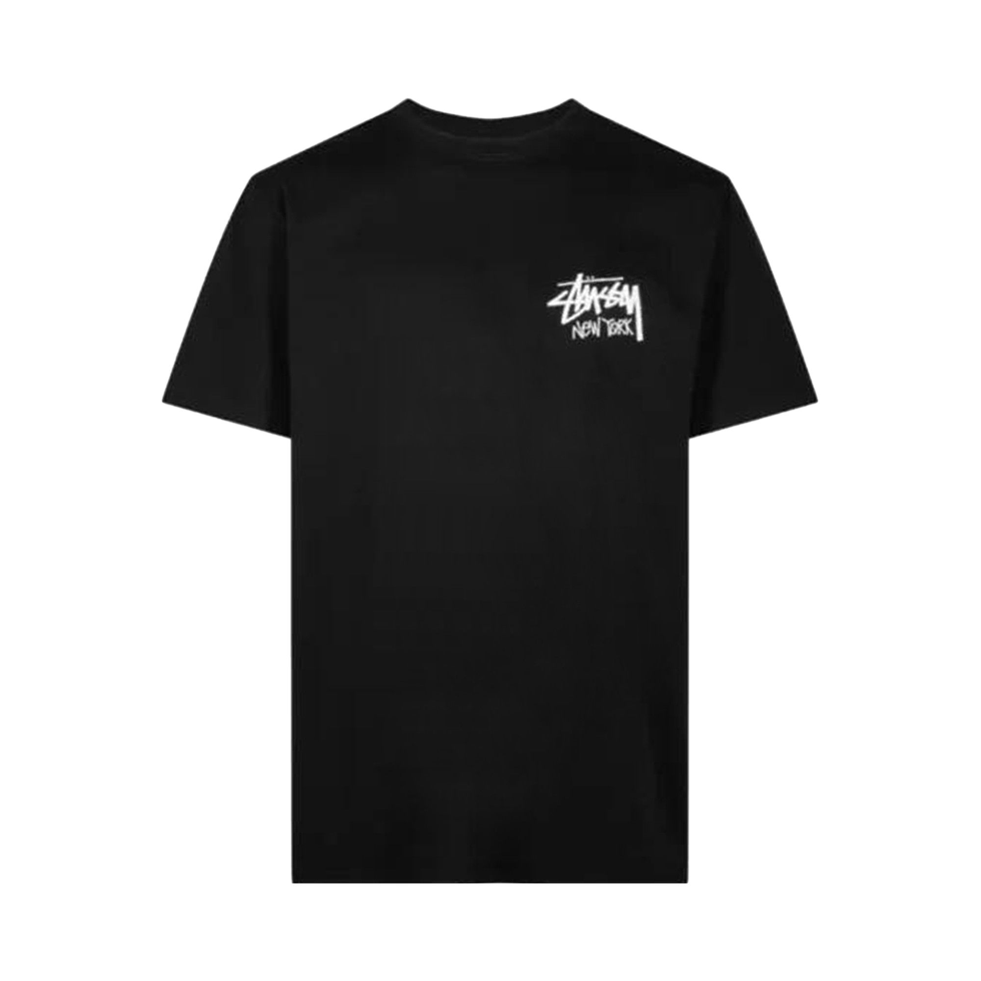 Buy Stussy Stock New York Tee 'Black' - 3903976 BLAC | GOAT