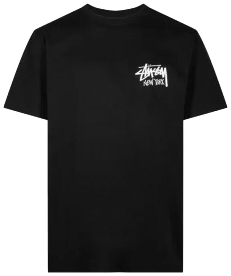 Stussy Stock New York Tee Black