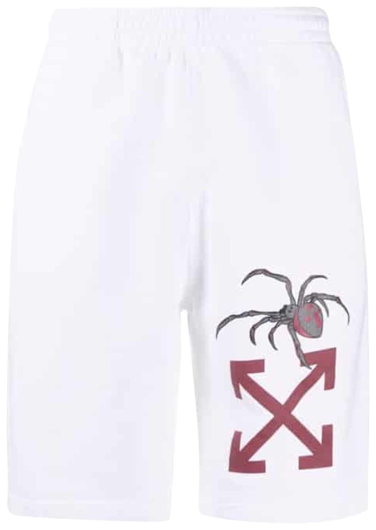 Off White Spider Arachno Shorts White