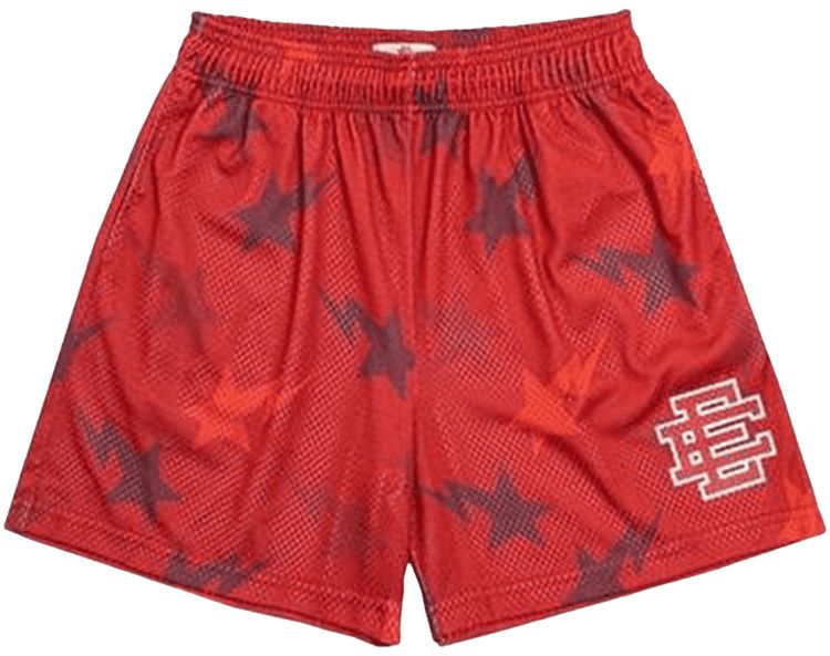 Eric Emanuel x BAPE EE Basic Short Red