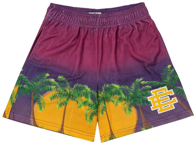 Eric Emanuel EE Basic Short Purple Palm