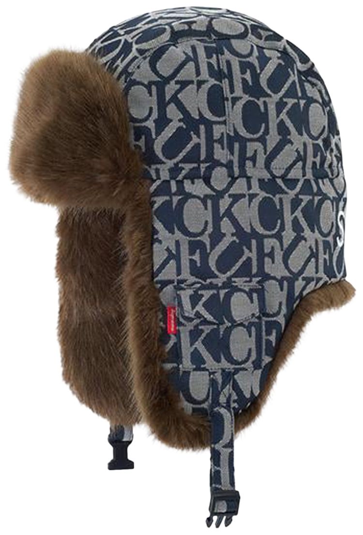Supreme Fuck Jacquard Trooper Blue