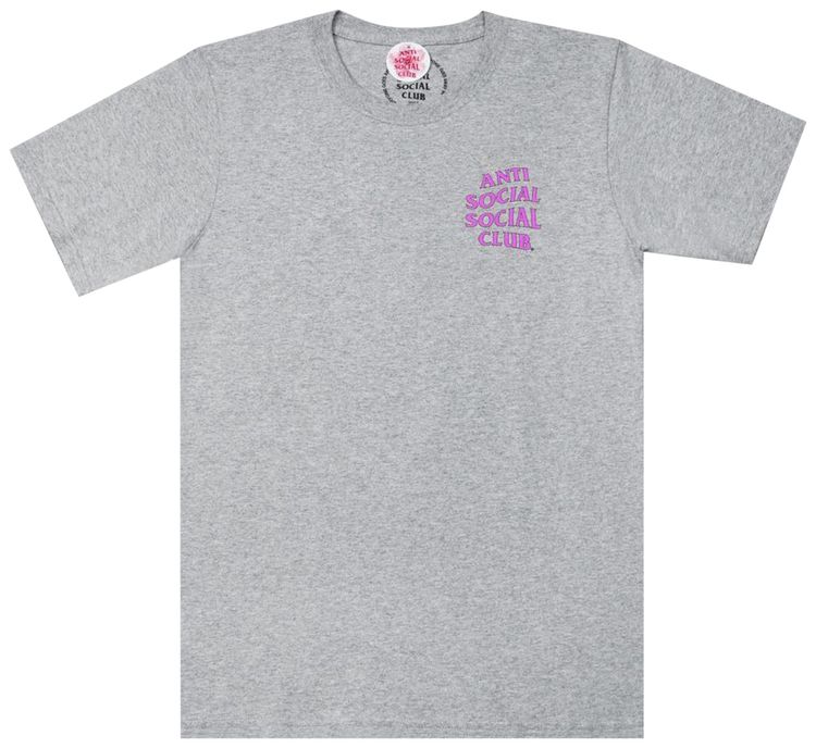 Anti Social Social Club Berlin Tee Heather Grey