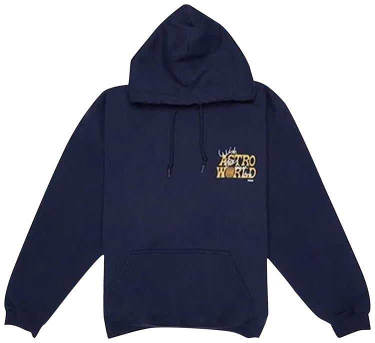 Cactus Jack by Travis Scott Astroworld Houston Exclusive Hoodie Blue