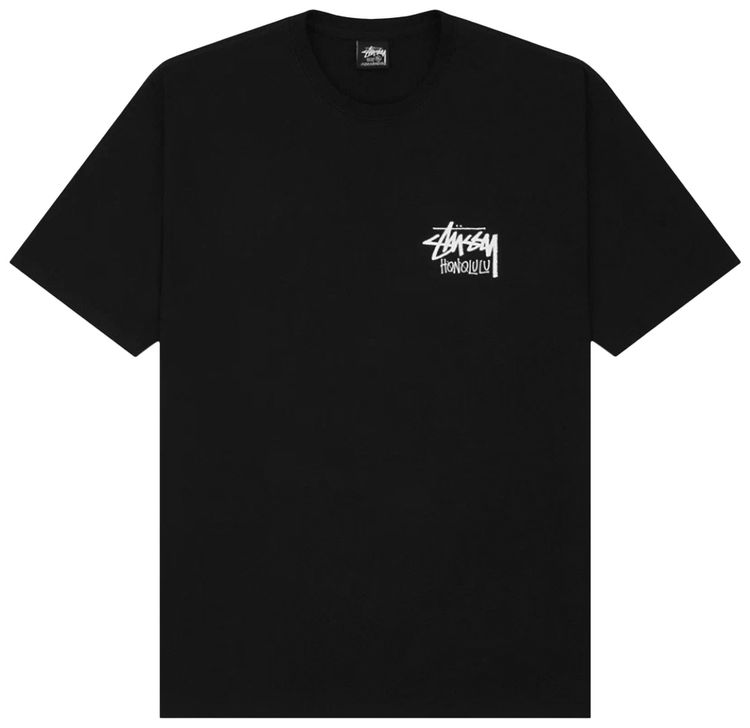 Stussy Honolulu Tee Black
