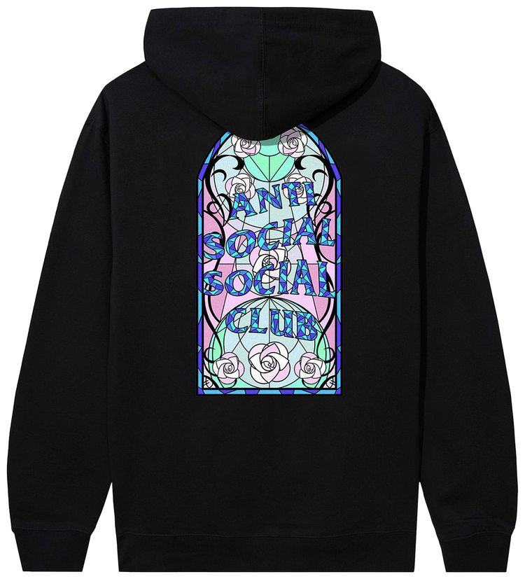 Anti Social Social Club Love Stain Hoodie Black