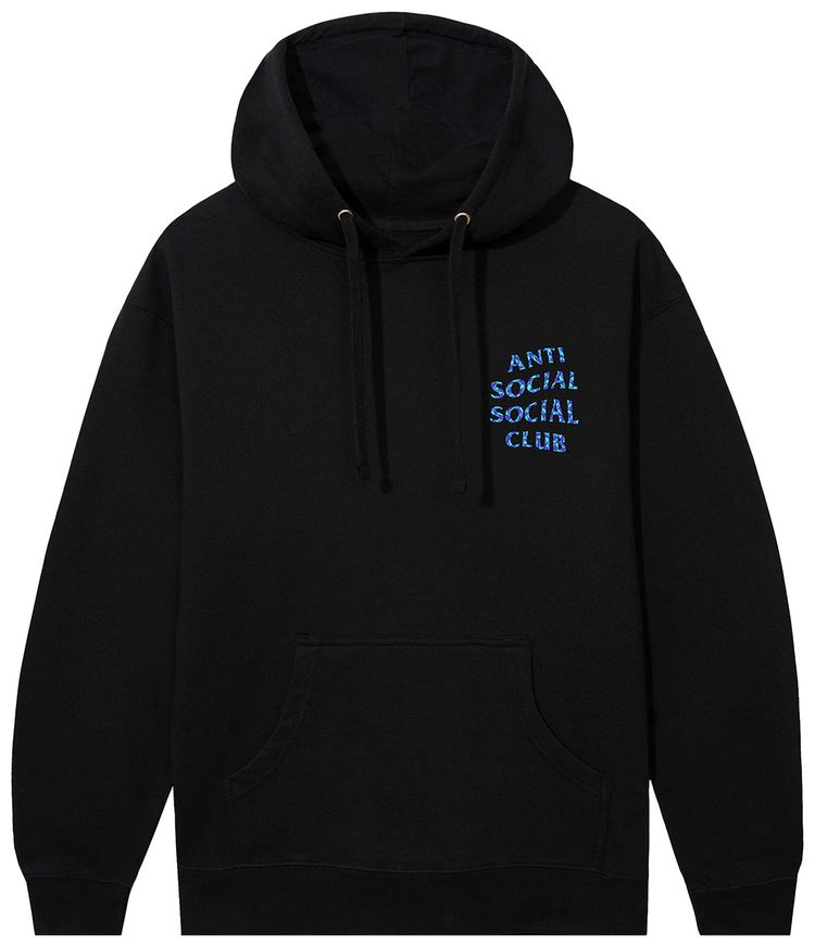 Anti Social Social Club Love Stain Hoodie Black