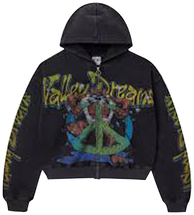 Vale Forever Taz Zip Up Hoodie Black