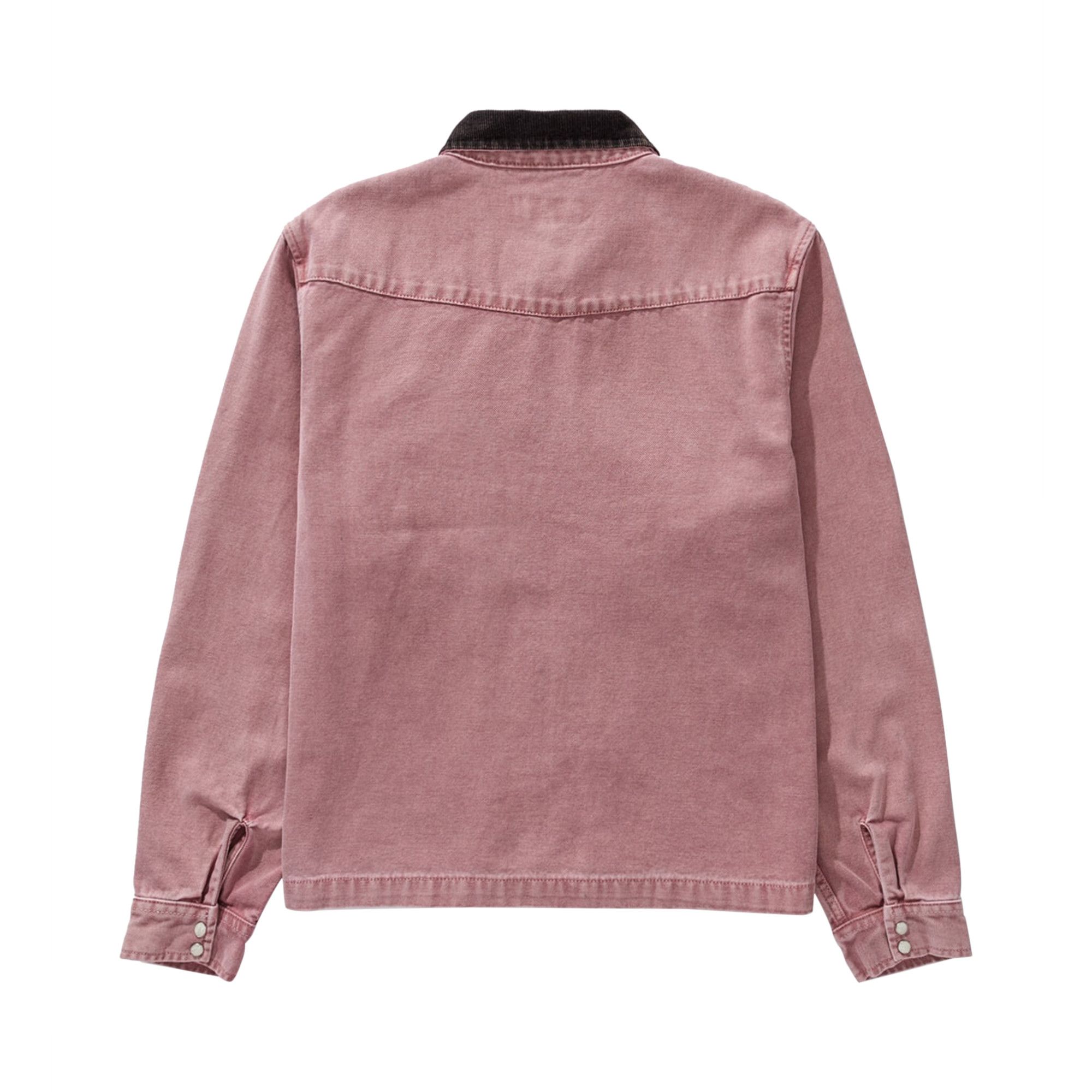 Buy Stussy Washed Canvas Work Shirt Jacket 'Dusty Rose' - 00535