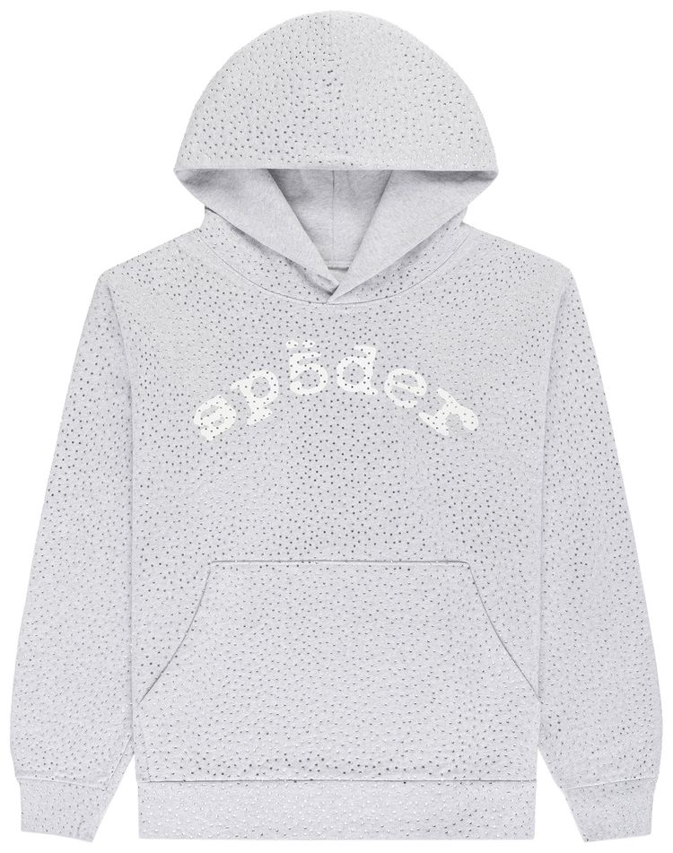 Sp5der VVS Hoodie Heather Grey