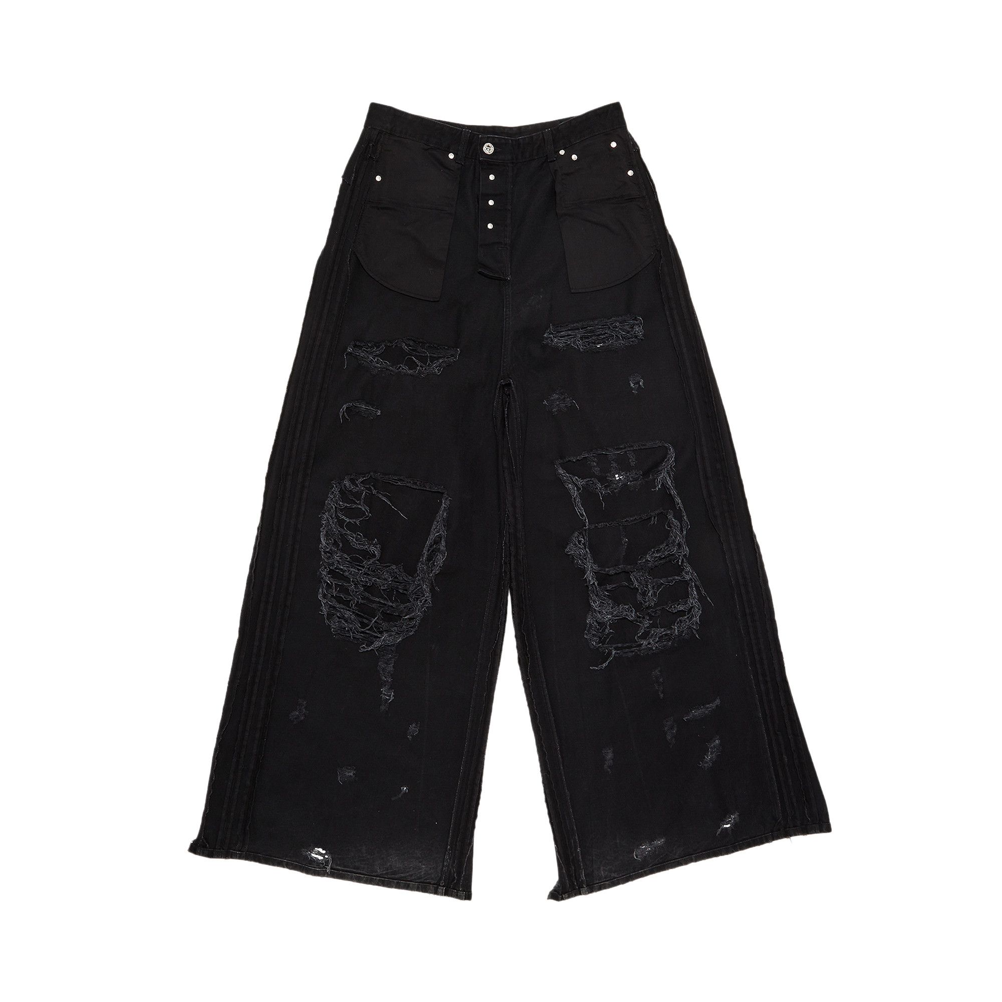 パンツ VETEMENTS Destroyed InsideOut BaggyJeans Buy Vetements Destroyed Inside-Out Baggy Jeans 'Black