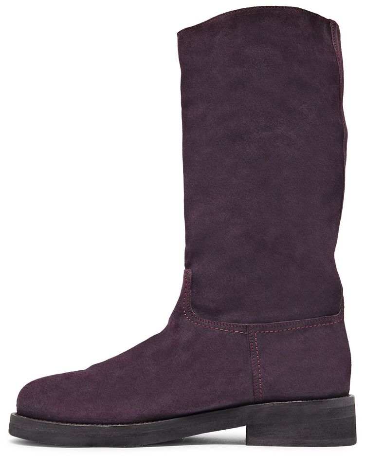 Ann Demeulemeester Wmns Riding Boot Dark Purple