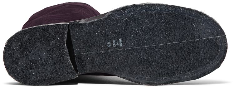 Ann Demeulemeester Wmns Riding Boot Dark Purple