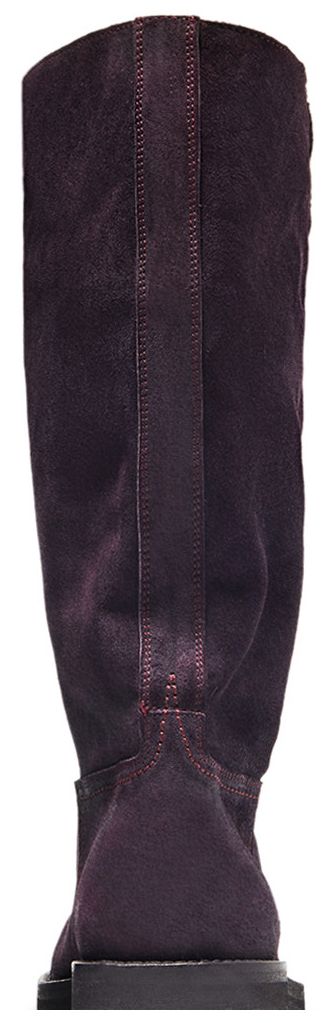 Ann Demeulemeester Wmns Riding Boot Dark Purple