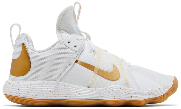 Nike React Hyperset SE White Metallic Gold