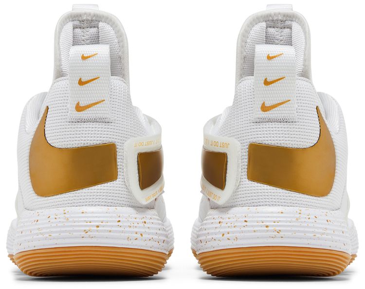 Nike React Hyperset SE White Metallic Gold