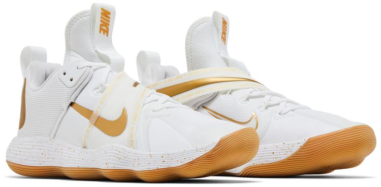 Nike React Hyperset SE White Metallic Gold
