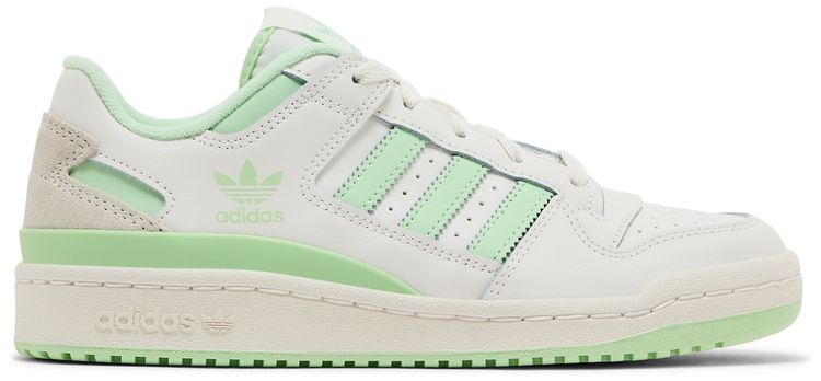 Adidas Wmns Forum Low CL White Green Spark