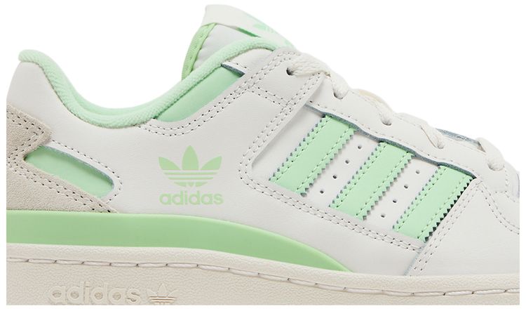 Adidas Wmns Forum Low CL White Green Spark