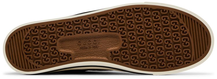 Gucci Tennis 1977 Low GG Monogram   Ebony Beige