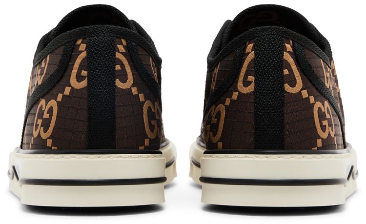 Gucci Tennis 1977 Low GG Monogram   Ebony Beige