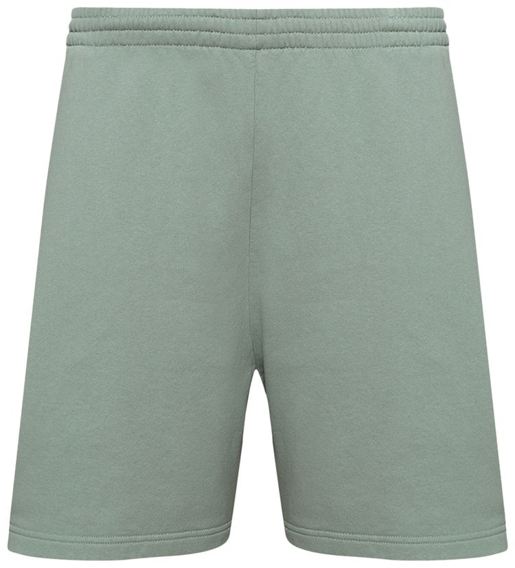 Balenciaga Logo Shorts Sage Green