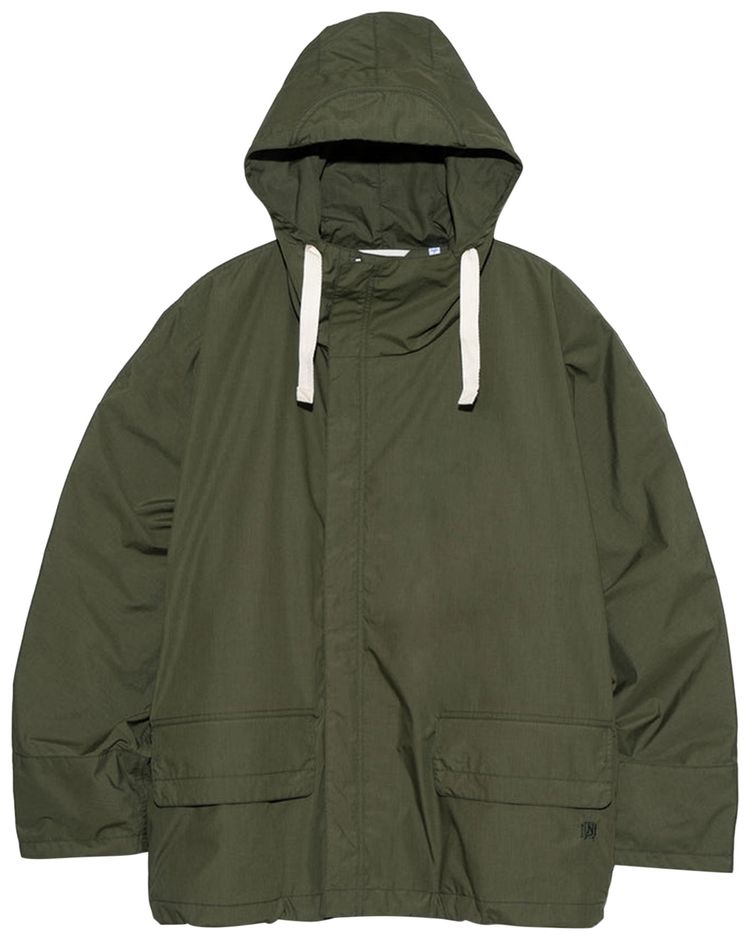 nanamica Hooded Deck Jacket Olive Drab
